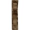 Ekena Millwork Avery Wrought Iron Bracket, (Triple center brace), Antiqued Brass 2"W x 5 1/2"D x 8"H BKTM02X05X08TAVABS - alternate 3